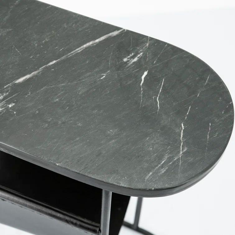 By Boo Daily Marble Top End Table