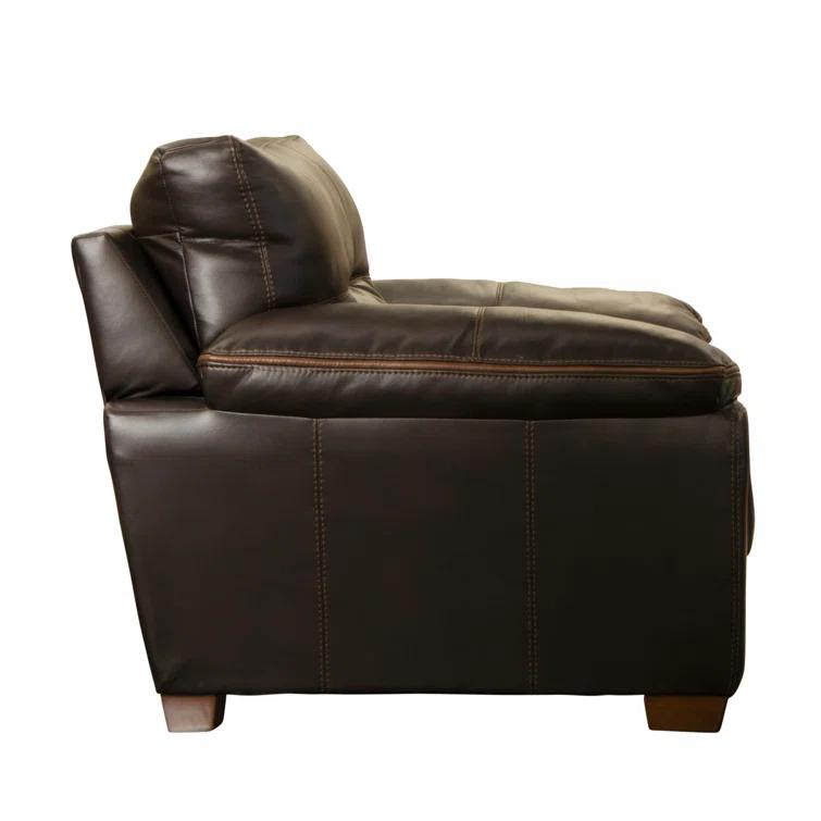 Peosta 61" Wide Tufted Polyester Chair and a Half