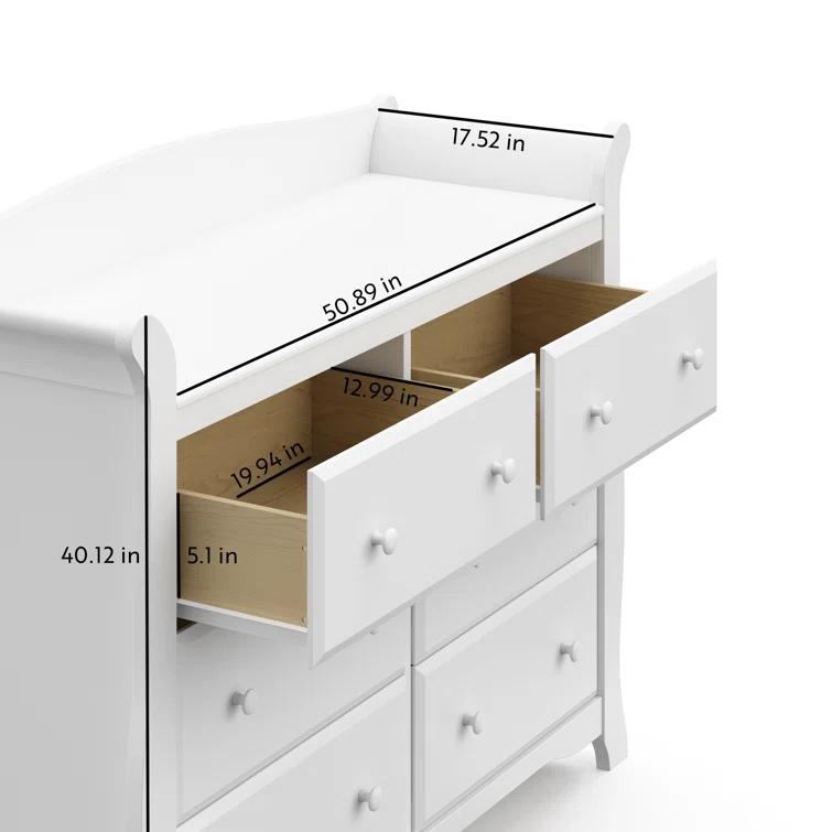 Avalon 6 Drawer Double Dresser