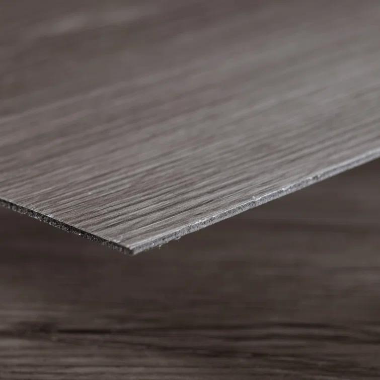 BaseCore 12mil x 6" W x 36" L Peel and Stick Luxury Vinyl Plank Flooring