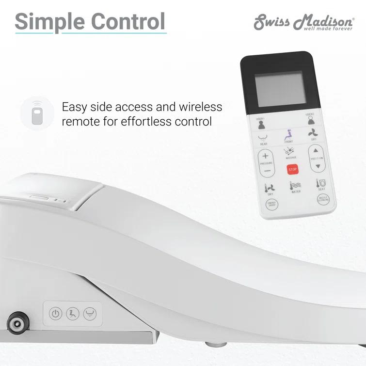 Virage One-Piece Toilet with Vivante Smart Seat 1.1/1.6 gpf