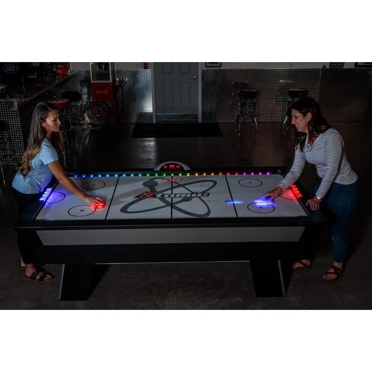 Atomic 7.5' Two Player Air Hockey Table with Digital Scoreboard