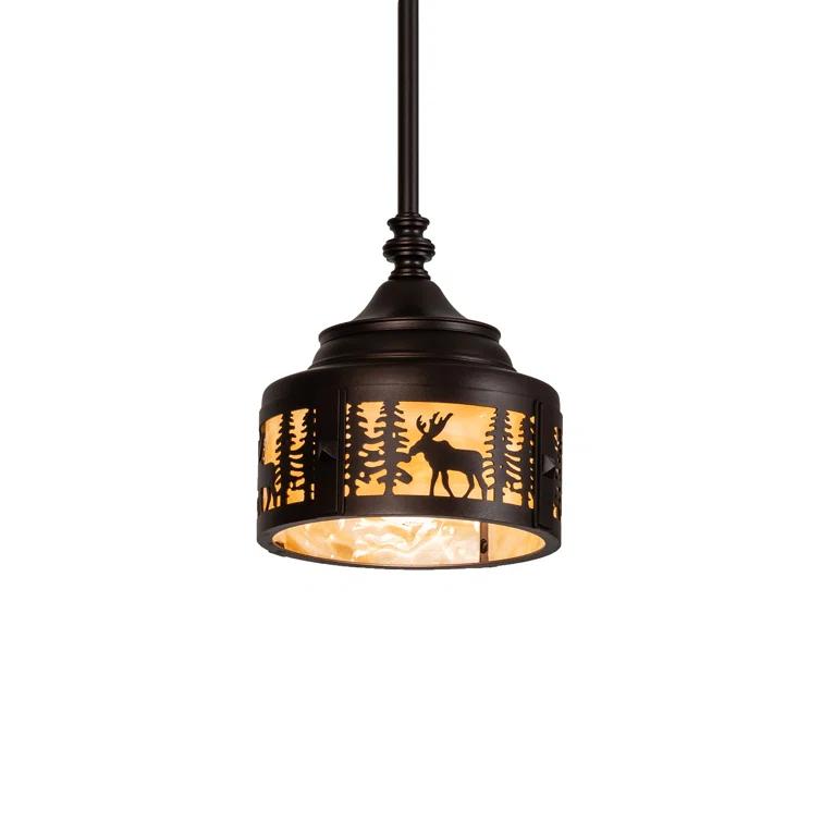 Rustic Lodge 1 - Light Single Pendant