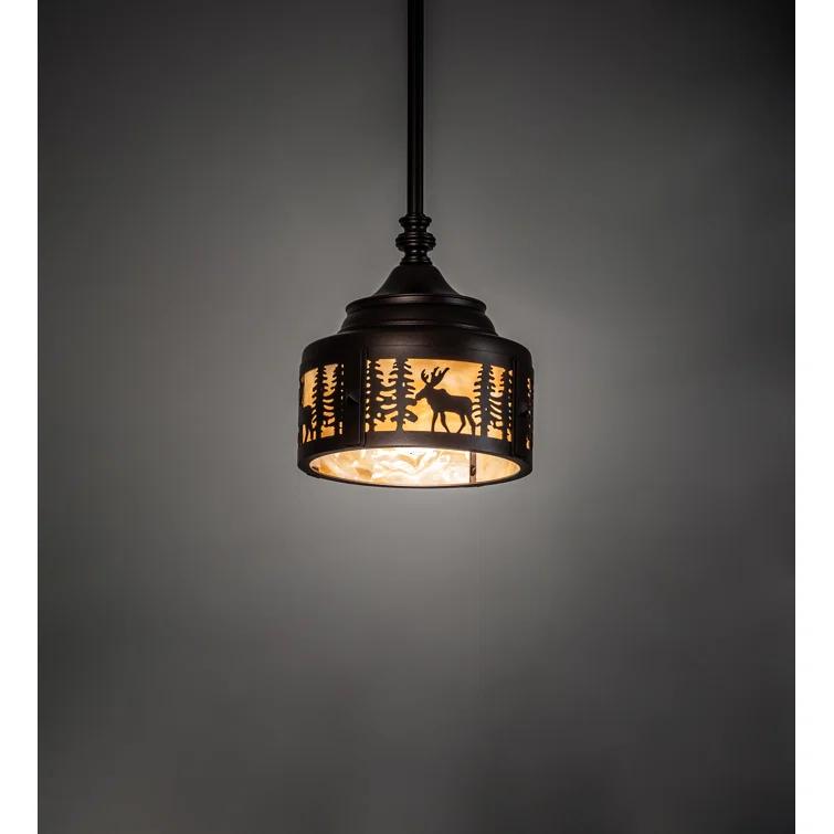 Rustic Lodge 1 - Light Single Pendant