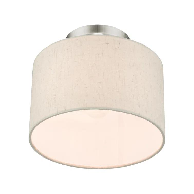 Zipcode Design™ Darian Fabric Semi Flush Mount