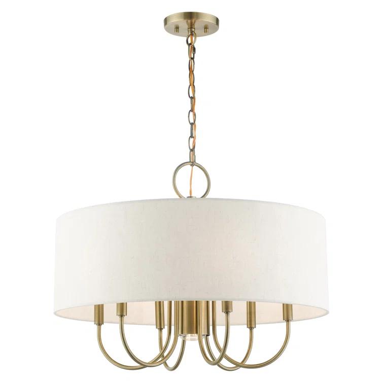 Dovecove Winscombe Shaded Drum Chandelier