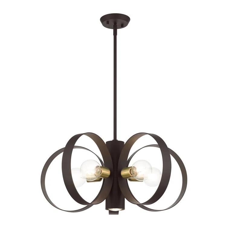 Babara 6 - Light Dimmable Geometric Chandelier
