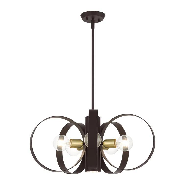 Babara 6 - Light Dimmable Geometric Chandelier
