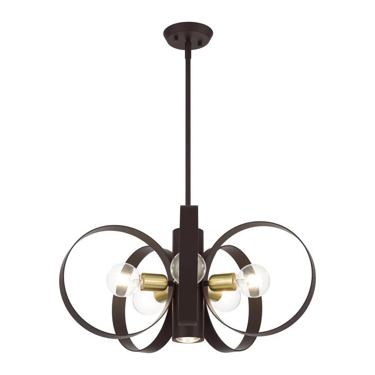 Babara 6 - Light Dimmable Geometric Chandelier