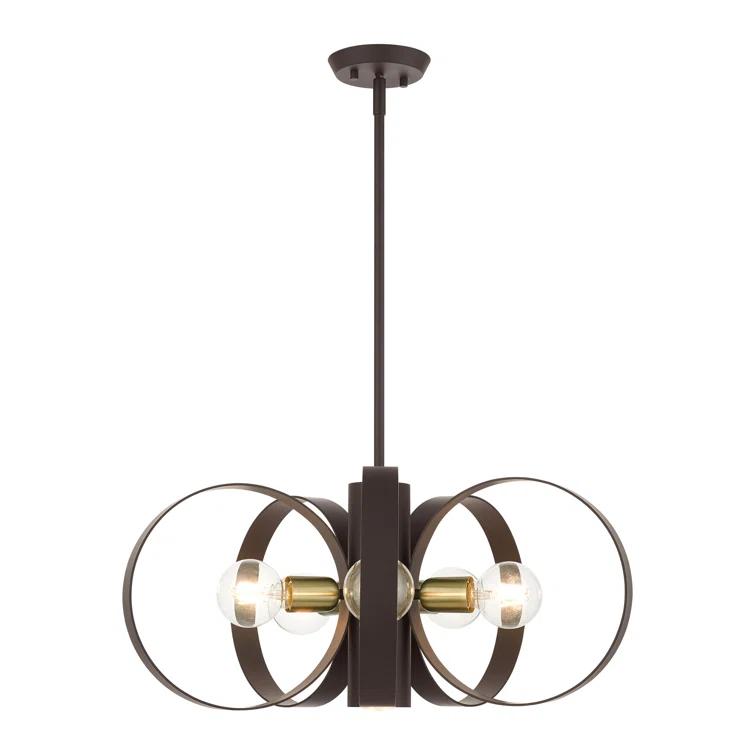 Babara 6 - Light Dimmable Geometric Chandelier