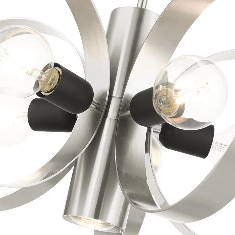 Babara 6 - Light Dimmable Geometric Chandelier