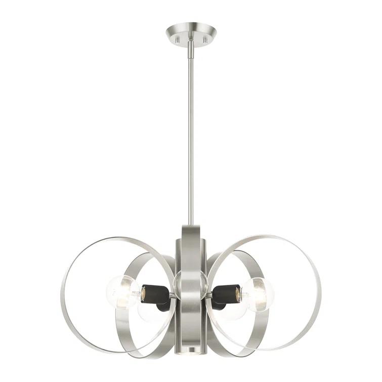 Babara 6 - Light Dimmable Geometric Chandelier
