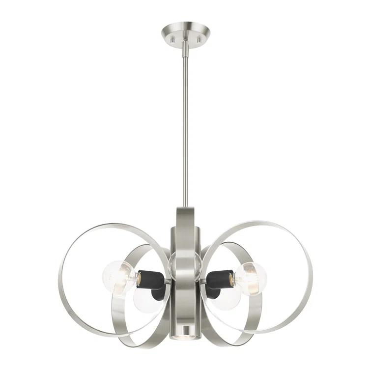 Babara 6 - Light Dimmable Geometric Chandelier