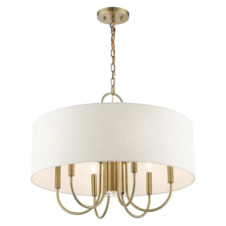 Dovecove Winscombe Shaded Drum Chandelier