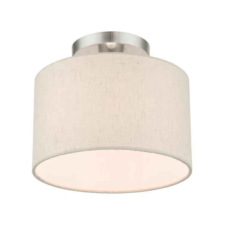 Zipcode Design™ Darian Fabric Semi Flush Mount