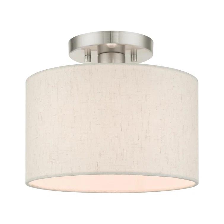Zipcode Design™ Darian Fabric Semi Flush Mount