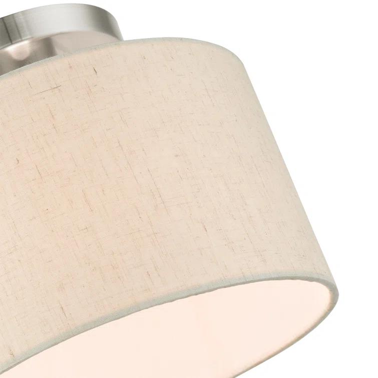 Zipcode Design™ Darian Fabric Semi Flush Mount