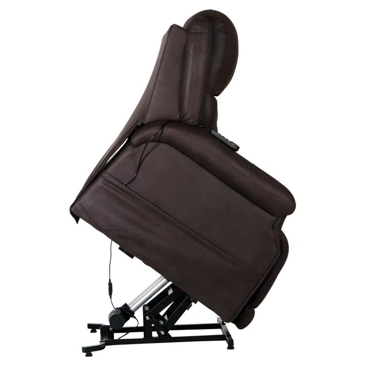 Haywood Power Lift Assist Lay Flat Recliner with Adjustable Headrest and Heat & Massage