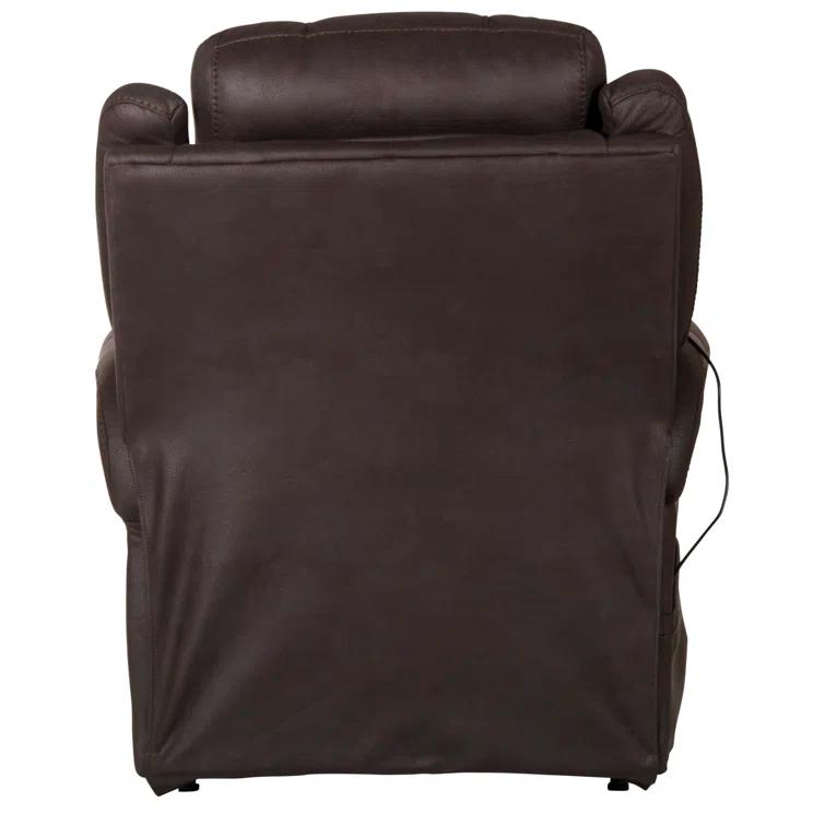 Haywood Power Lift Assist Lay Flat Recliner with Adjustable Headrest and Heat & Massage