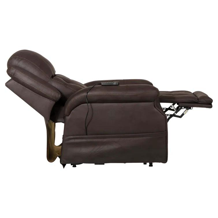Haywood Power Lift Assist Lay Flat Recliner with Adjustable Headrest and Heat & Massage