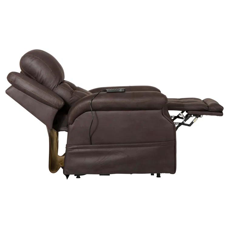 Haywood Power Lift Assist Lay Flat Recliner with Adjustable Headrest and Heat & Massage