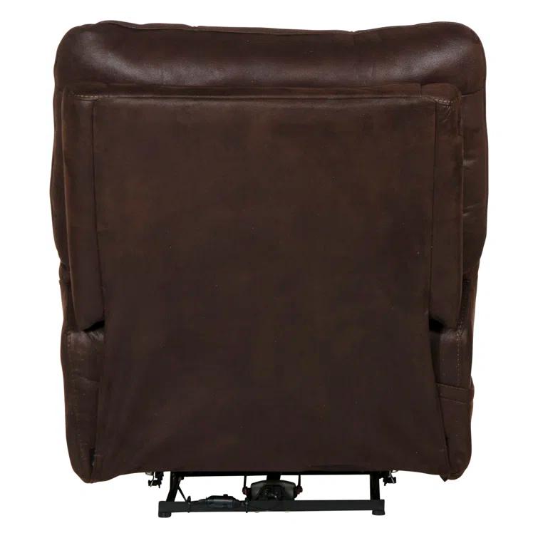 Anders Power Lay Flat Recliner w/ Adjustable Headrest & Lumbar, Heat & Massage & Extension Footrest