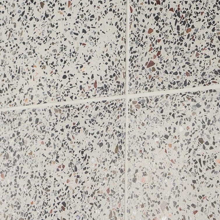 Durham 16.14 in. x 16.14 in. Polished Terrazzo Floor and Wall Tile (3.61 Sq. Ft. / Case)