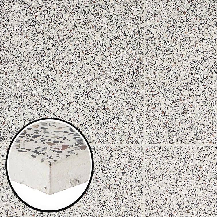 Durham 16.14 in. x 16.14 in. Polished Terrazzo Floor and Wall Tile (3.61 Sq. Ft. / Case)