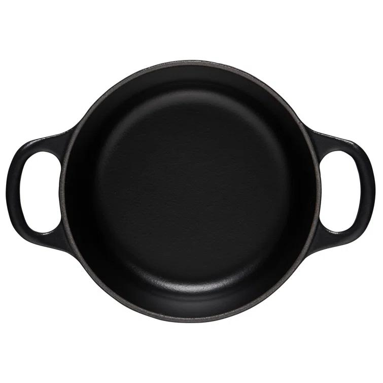 Le Creuset ® Signature 7.25-Qt. Licorice Black Enameled Cast Iron Dutch Oven