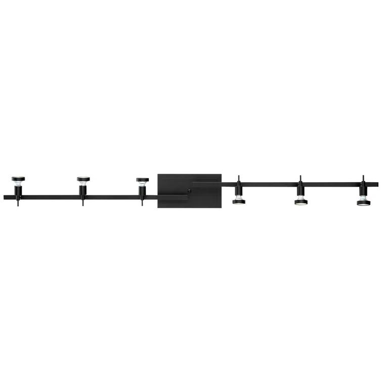 62'' 6 -Light Fixed Track Track Kit with Dimmable