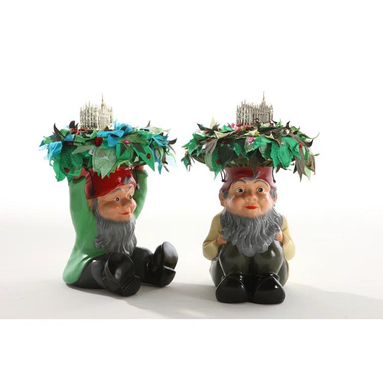 Gnomes Plastic Accent Stool