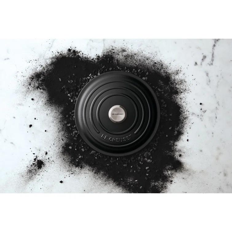 Le Creuset ® Signature 7.25-Qt. Licorice Black Enameled Cast Iron Dutch Oven
