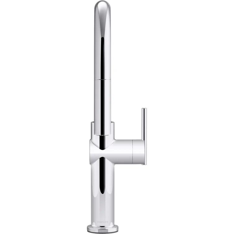 Kohler Crue Single Handle Pull Down Kitchen Faucet with Three-Function Pull Down Sprayer