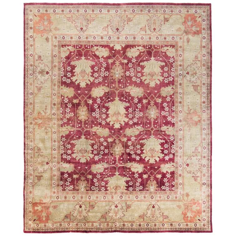 Safavieh Oushak Hand Knotted Wool Oriental Rug