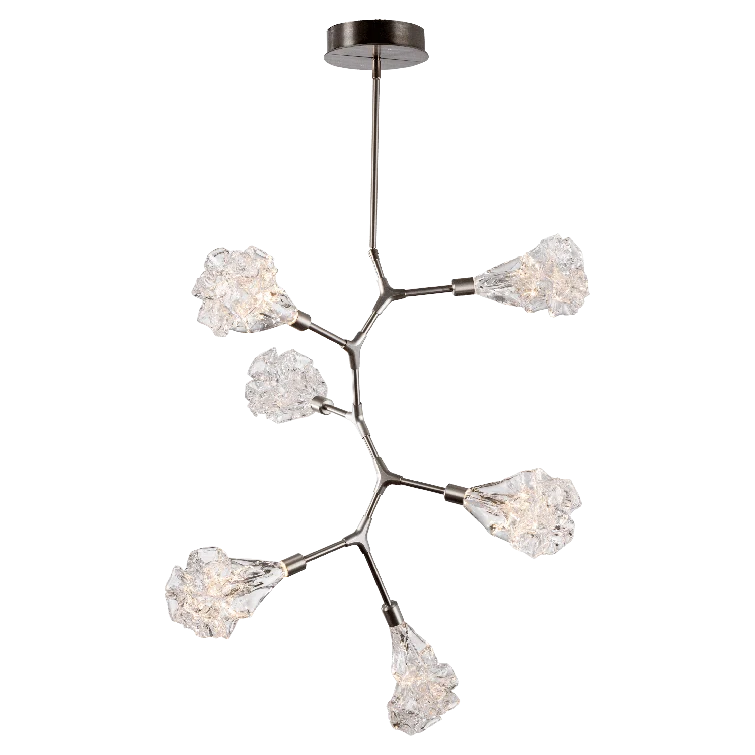 Blossom Dimmable LED Sputnik Modern Linear Chandelier