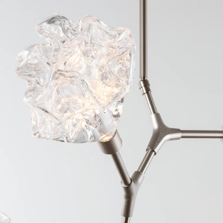 Blossom Dimmable LED Sputnik Modern Linear Chandelier