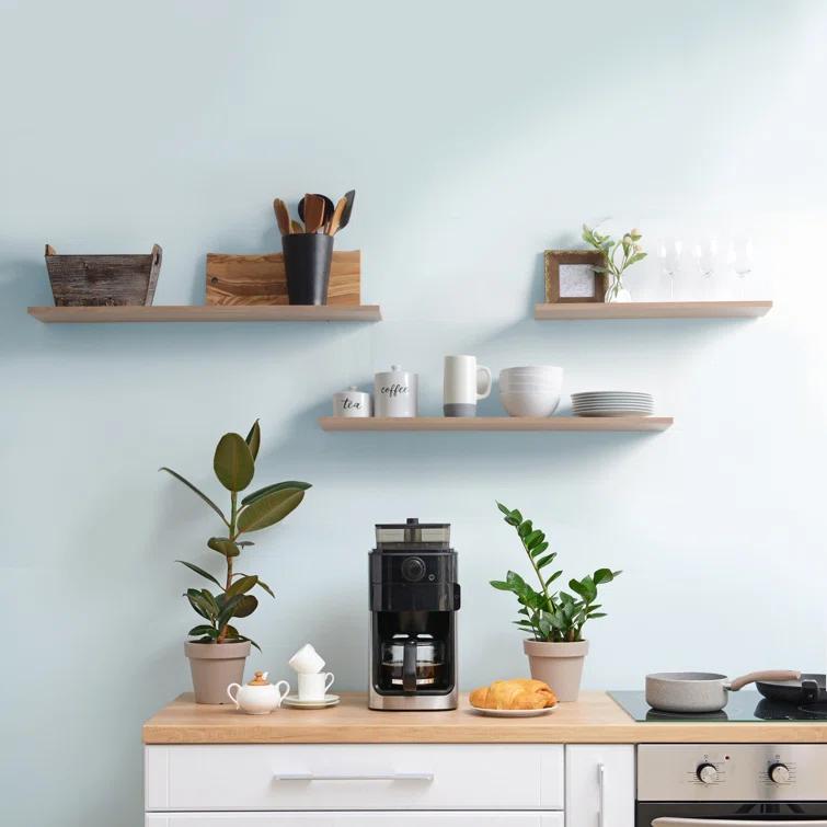 Delta Design 2 Piece Wall Shelf Set (Set of 2)