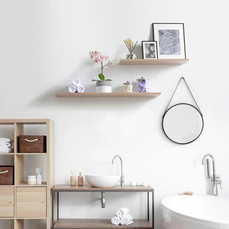 Delta Design 2 Piece Wall Shelf Set (Set of 2)
