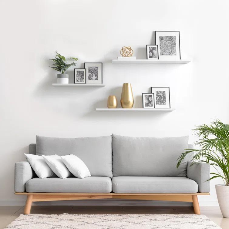 Delta Design 2 Piece Wall Shelf Set (Set of 2)