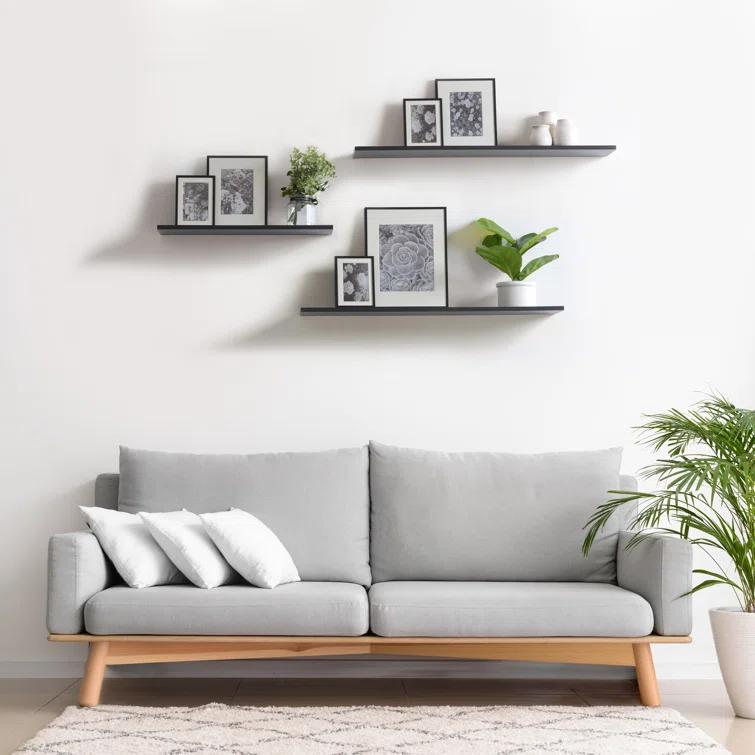 Delta Design 2 Piece Wall Shelf Set (Set of 2)