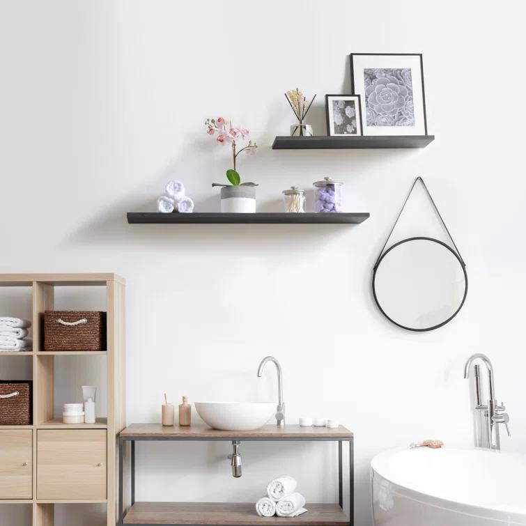 Delta Design 2 Piece Wall Shelf Set (Set of 2)
