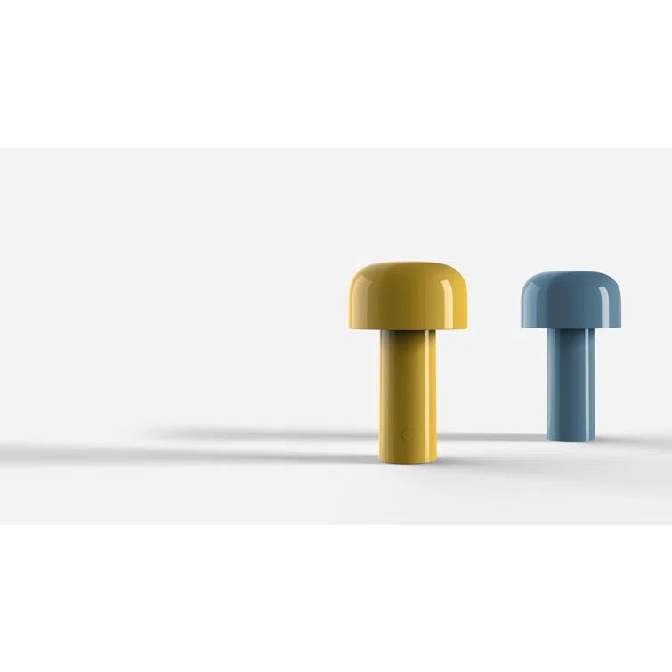 Yellow Cordless Adjustable Outdoor Kids LED Table Lamp