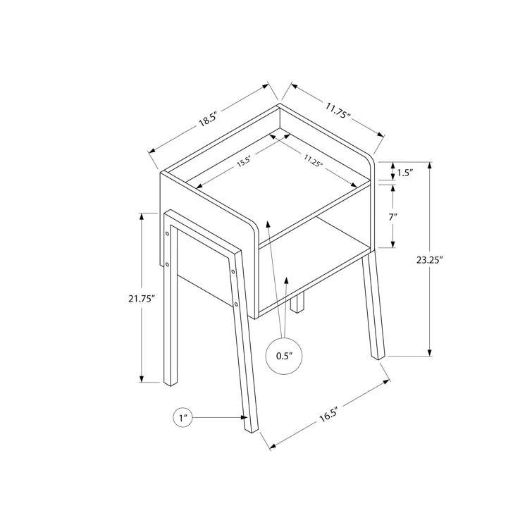 Tray Top End Table