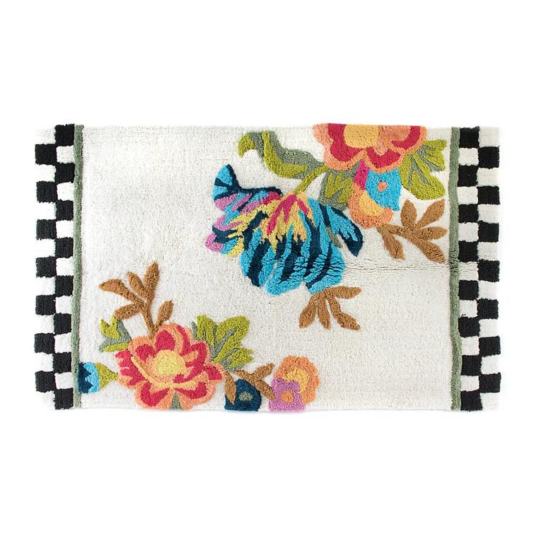MacKenzie-Childs Flower Market Standard Bath Rug