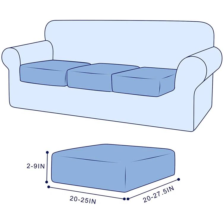 Astoria Box Cushion Sofa Slipcover