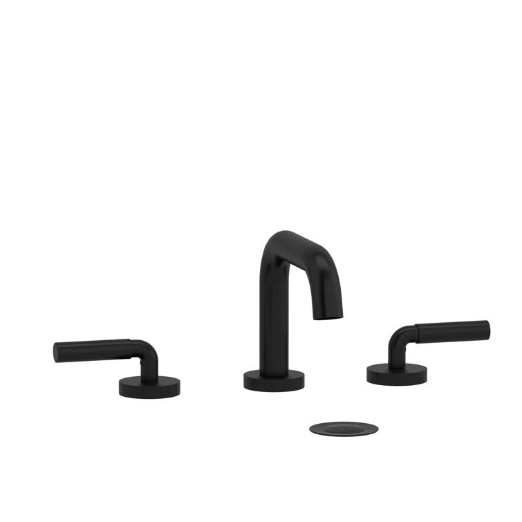 Riobel RUSQ08LPN Riu Widespread Lavatory Faucet With U-Spout