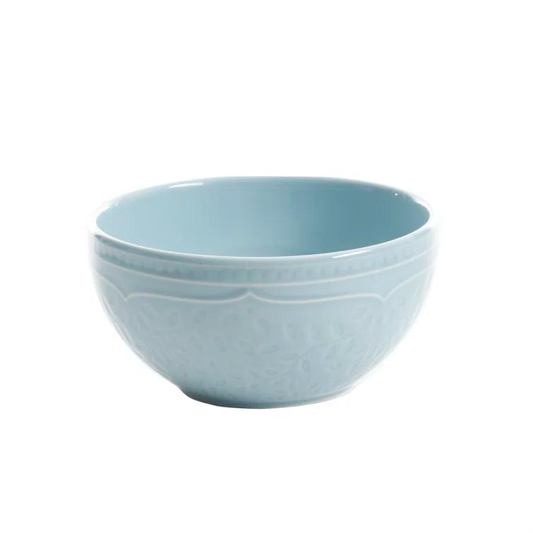 Gibson Elite Alemany 16-Piece Dinnerware Set - Aqua