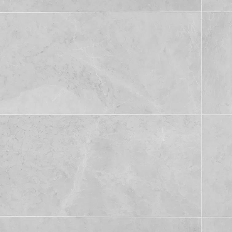 12" x 24" Porcelain Marble Look Wall & Floor Tile