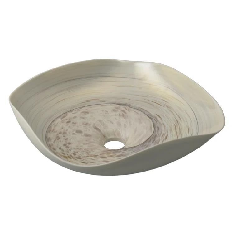 Murano Glass Specialty Vessel Bathroom Sink