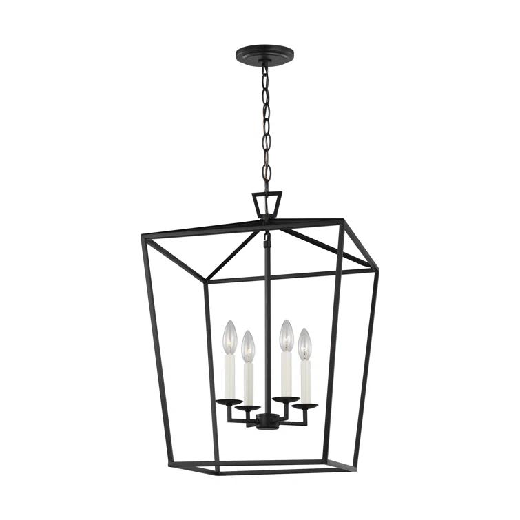 Gala Pendant Light - Black / 17"W